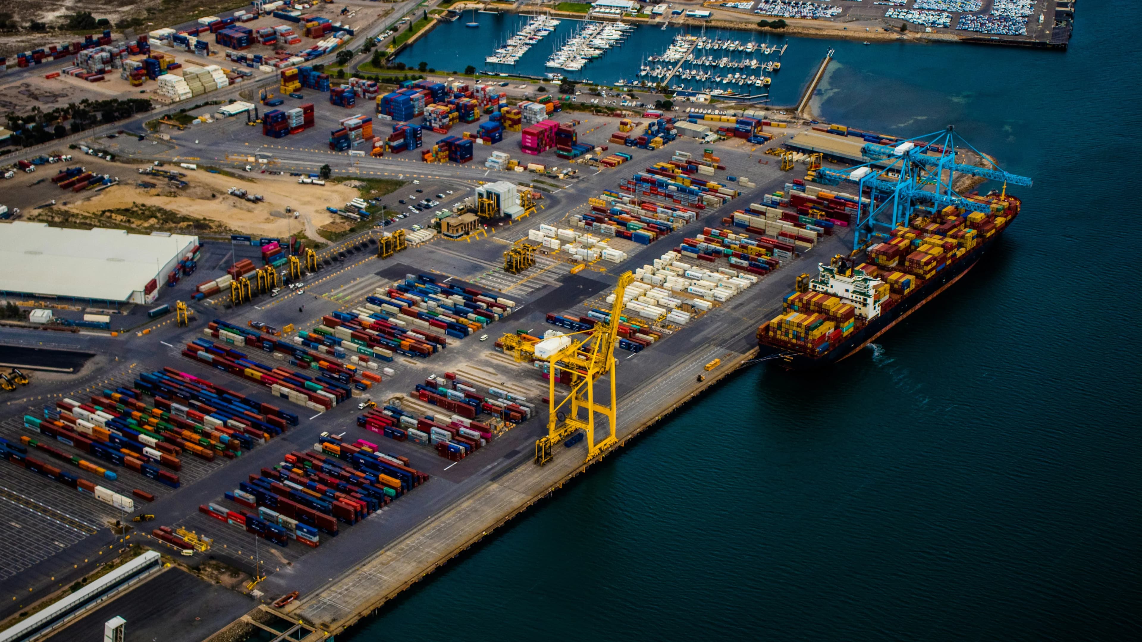 Container port overview